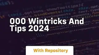 000 wintricks and tips 2024