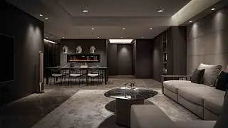 墨色之詩｜毛胚屋｜室內50坪｜都會雅痞寓邸｜朱英凱室內設計事務所