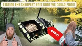 Testing the CHEAPEST Bait Boat We Could Find! Here's What Happened...