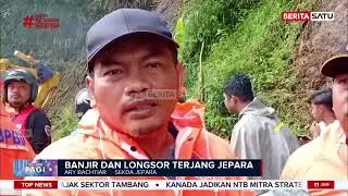 Banjir Bandang Kembali Terjang Jepara, Ratusan Warga Terdampak #beritasatu