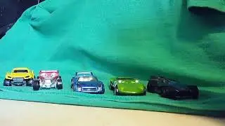 Reviewing all 5 of the original Team Hot Wheels movie cars.
