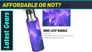 Lightning Sky Sports Bottle: Amazing Hydration On The Go!