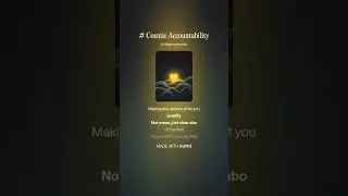 # Cosmic Accountability #ggmawspeaks #accountabilityforall  #accountability #countrymusic #music