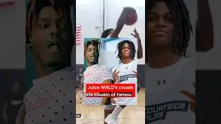 Juice WRLDs cousin is a ranked hooper!🧃#basketballedits #basketballshorts #juicewrld