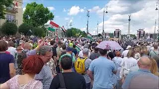 Talpra Magyar -Árad a Tisza -A Hősök tere 2024.06.08.