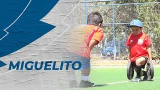 MIGUELITO ENTRENA CON LA SELECCIÓN CHILENA DE TALLA BAJA 💪|🔵⚪ Cruzado