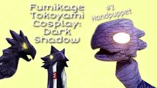 Making Dark Shadow handpuppet | My Hero Academia cosplay