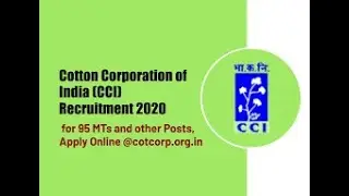 cci recruitment 2020 | Cotton Corporation of India Recruitment 2020 | CCI MT & Junior Assistant 2020