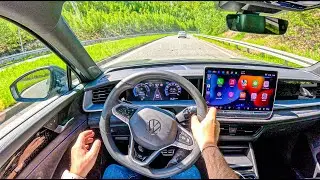 Volkswagen Tayron R-Line (2.0 TDI 193 hp) | POV Test Drive #2555 Joe Black