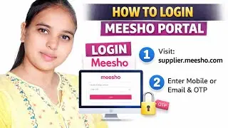 #How to open meesho website on laptop and phone# E commerce work # Trending video # meesho #flipkart