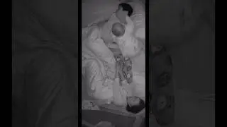 Angry baby SLAPS dad for snoring too loudly whilst in bed#baby #slap #slaps#snoring #rio#cute #cats