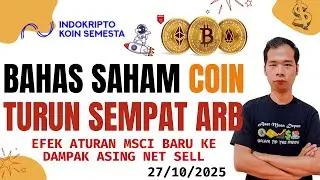 Discussion: Coin Shares Drop After Locking ARB, MSCI EFFECTS NEW FOREIGN RULES ON RETAIL SALES AC...