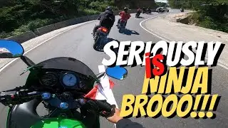 MALINO BERASAP || Bangun Kesiangan ke Anniversary 2 Stroke Utara Makassar #ninjarr #anniversary
