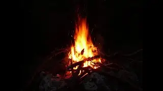 Entspannungsmusik am n&auml;chtlichen Lagerfeuer (sehr gem&uuml;tlich)