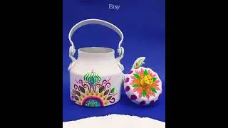 DIY | Hand Painted Kettle | Etsy