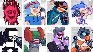 FNF Roots But Each Turn Other Character Sing It (Roots BETOCSI)