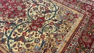 1930s Persian Isfahan Carpet  #24005 -*