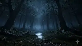 ASMR:Deep Forest Rain: Lost in the Green Silence/sound of rain  