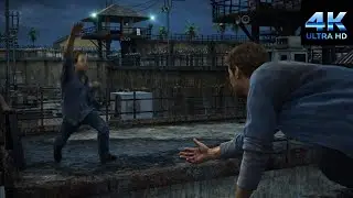 UNCHARTED 4 &ndash; The Great Escape | Sam in Jail Mission Gameplay | 4K Ultra HD
