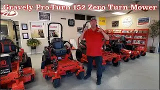 Gravely Pro Turn 152 (991129)  Kawasaki FX691V Zero Turn Lawn Mower