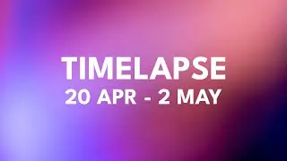 🔥 UK Temperature Time-lapse | 20 April - 2 May | Heatwave