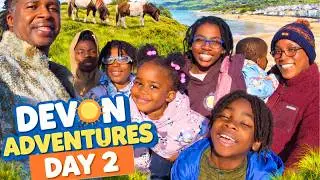 Day 2 Exploring Devon with Our Family | Exmouth Coast, Glassblowing Magic & Dartmoor Ponies