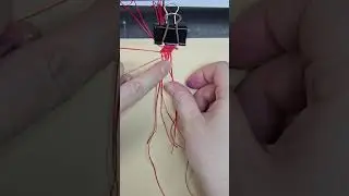 Quick DIY: Valentine Heart Macrame Bracelet