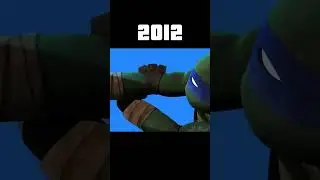 Evolution Of Teenage Mutant Ninja Turtles #shorts