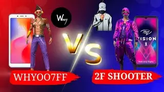 Why 007 FF Vs 2F Shooter        ❓ll 2GB Ram Mobile Players - Who Will Win? @Why007ff