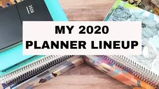 My 2020 Planner Lineup | How I use multiple planners