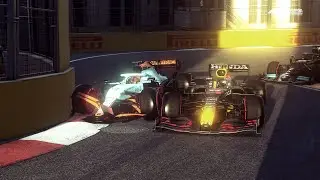 Is It ACTUALLY Possible To Fit 2 F1 Cars Through Baku's Castle Section? | F1 2021