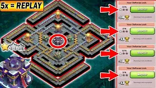 Only 1 Star Th15 War Base  + Replay | Th15 War Base Anti 1 Star | Th15 War Base | Th15 Base Link