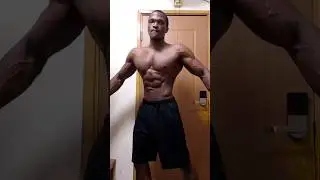 Laid back Sunday morning workout #bodybuilding #fitness #mensphysique #homeworkout #sundaymood