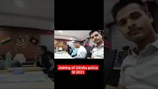 Odisha police SI-2021//joining at SP office //on 30 Jan 2024