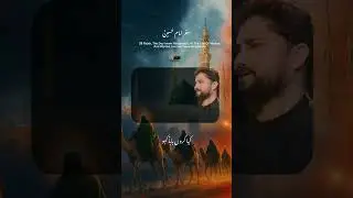 Acha Baba Jaa Rahe Ho || Syed Raza Abbas Zaidi 28 Rajab Safar E Imam Hussain Noha Status #28rajab