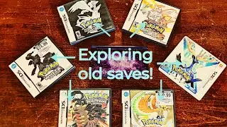 Exploring Old Pokemon Save Files!