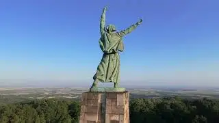 The freedom fighters memorial on Iri&scaron;ki Venac, Serbia