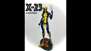 Marvel Gallery X-23 as Wolverine PVC Statue Diamond Select Review and Size Comparison