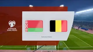 Belarus vs Belgium | 2022 FIFA World Cup Qualifiers | PES 2021