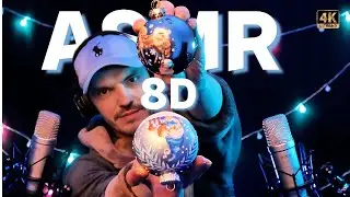 ASMR для души/ Завершаем год в состоянии ПОКОЯ | Шёпот, эхо, ёлочные шары, перья