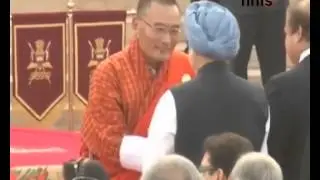 Pakistan PM Sharif Leads SAARC Leaders To Rashtrapati Bhavan