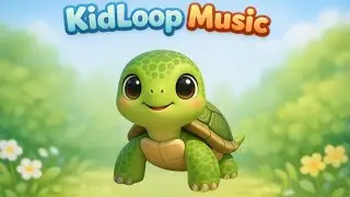 Calm Music for Kids | Gentle Looping Garden Song | KidLoop Music
