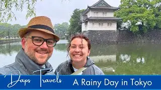 A Rainy Day in Tokyo | Japan 2025 | Daps Travels | Mr. Daps Vlog 4K