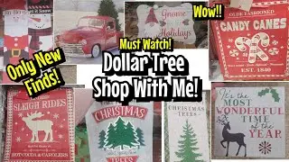ALL NEW DOLLAR TREE SHOP WITH ME CHRISTMAS 2020 & MORE!