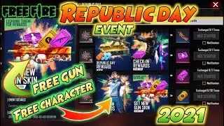 Free Fire New Republic day 🇮🇳 Event 2021 | 26 January 🇮🇳 event in Free Fire | Gaming with Samar🇮🇳