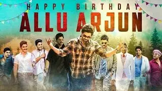 stylish star Allu Arjun Birthday special mashup in 2023 VK creation cut