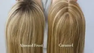 01R Almond Frost vs. Y-686 Caramel