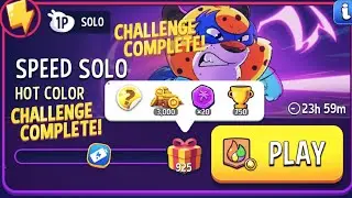Speed Solo / Hot Color Color Crystals Solo Challenge / Match Masters Solo Challenge Today