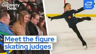 Who is actually scoring those figure skaters?