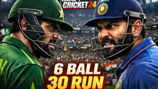 Kya india 6 ball pe 30 bana paega🥶,|jsgaming 